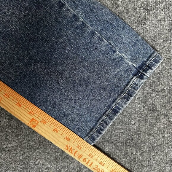 Rock & Roll Cowboy Hooey Jeans Men 29x32 Blue Relaxed Fit Denim Low Rise Western - Picture 7 of 9